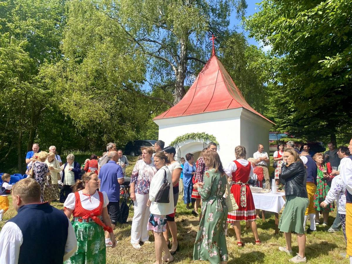 Ve Mlýnci se uplynulý víkend slavila pouť.