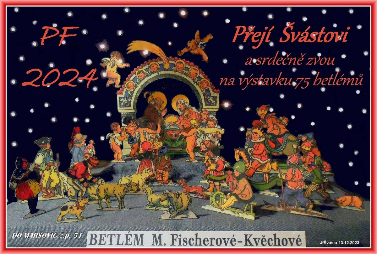 Pozvání  na výstavu   BETLÉMŮ