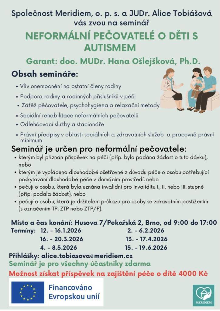 Pozvánky na semináře v roce 2026