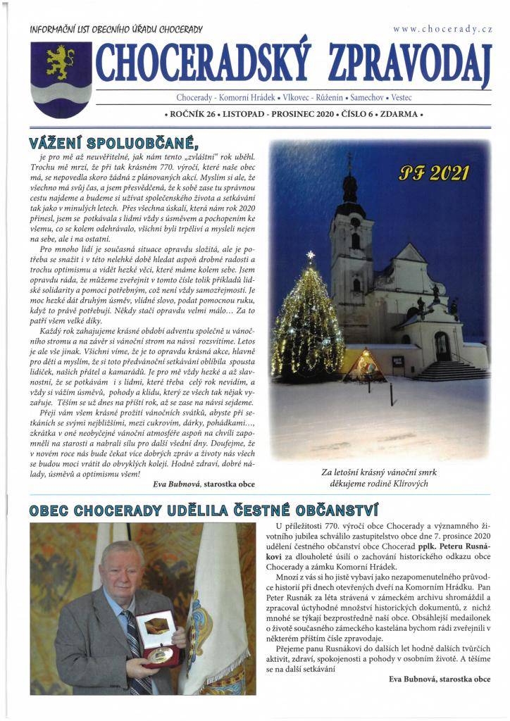 Listopad - Prosinec    Pro stažení dokumentu klikněte na odkaz v příloze