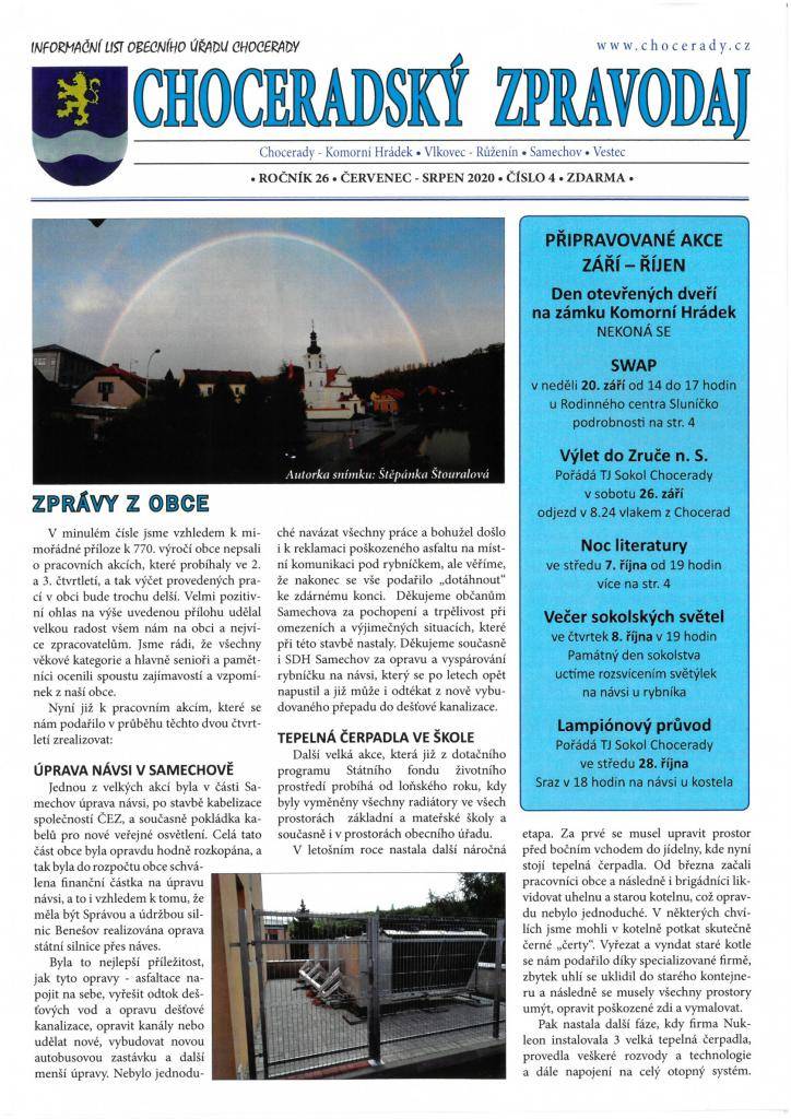 Červenec - Srpen    Pro stažení dokumentu klikněte na odkaz v příloze