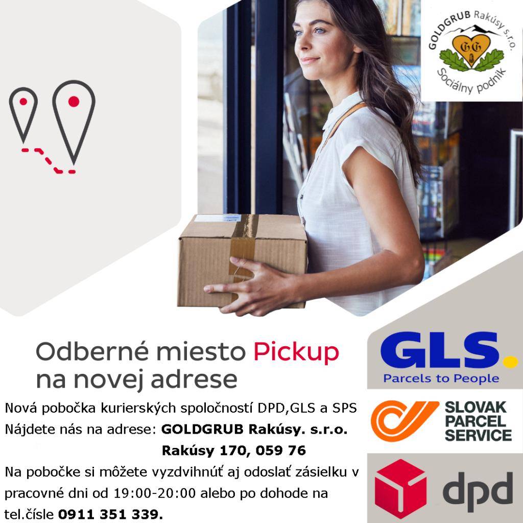 Nová pobočka kuriérskych spoločností DPD,GLS a SPS