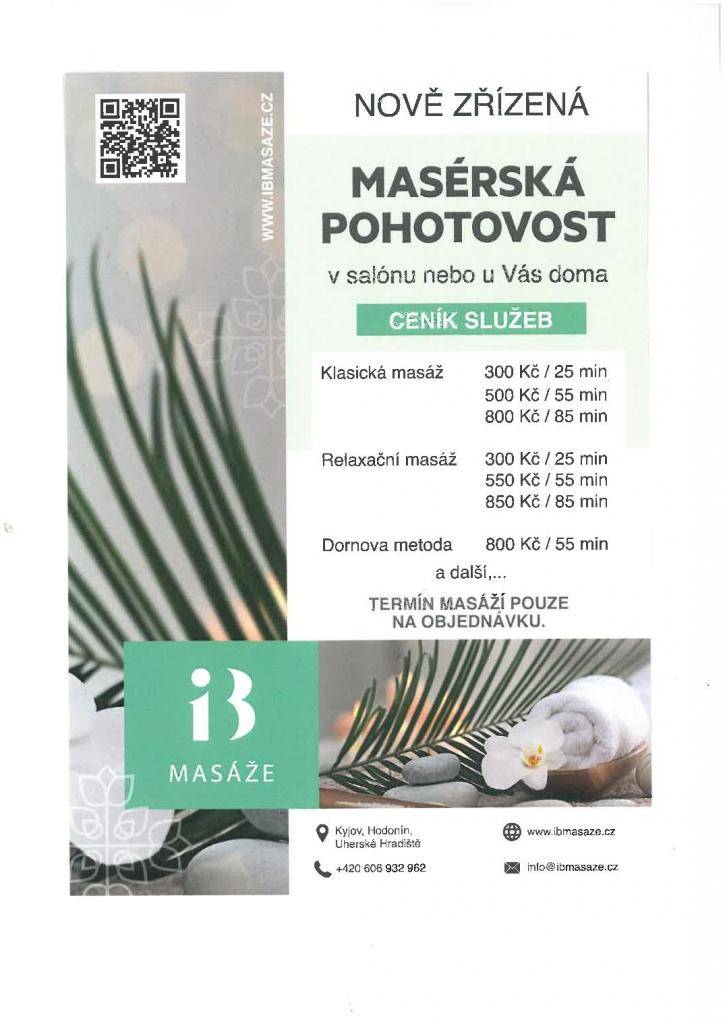 v salónu nebo u Vás doma