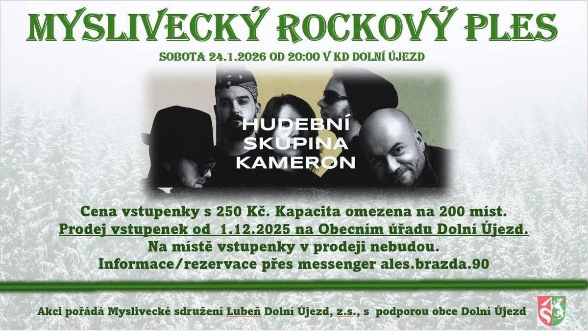POSLEDNÍ DVA VOLNÉ LÍSTKY pro rezervaci volejte 581 795 297 nebo osobní vyzvednutí na Obecním Úřadě.