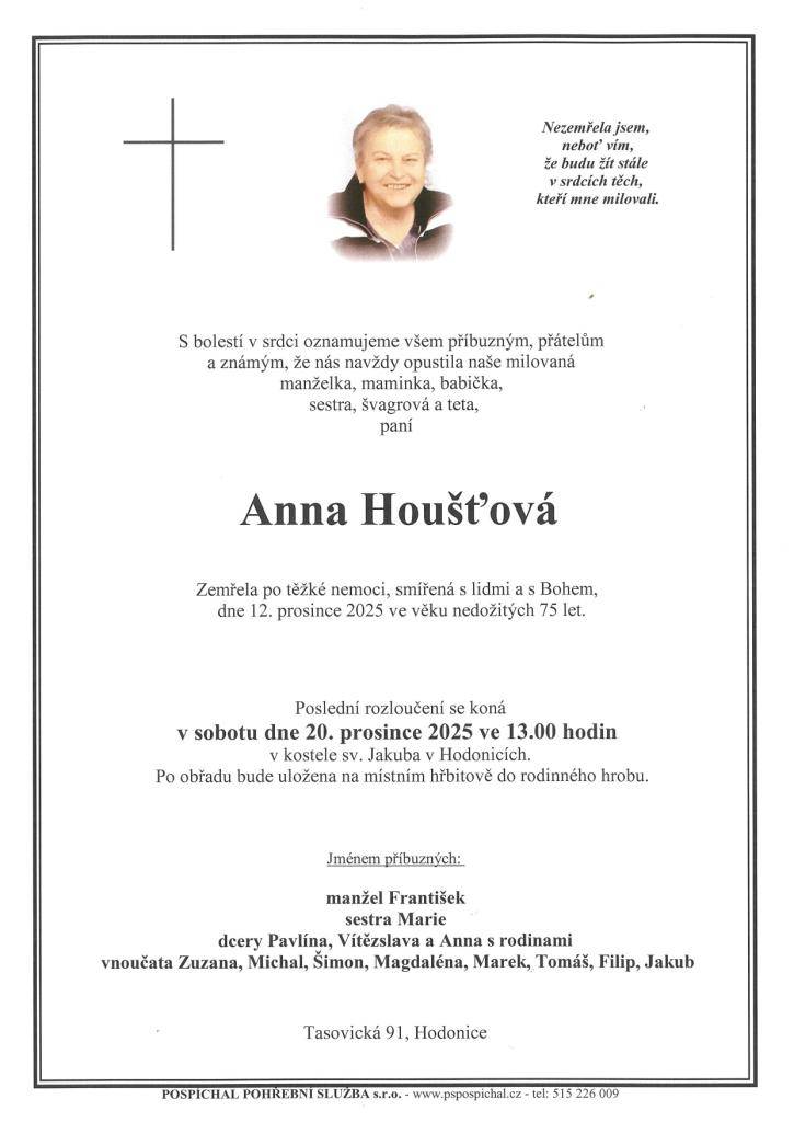 Parte Anna Houšťová