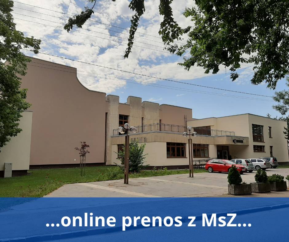 🎥...online prenos zo zasadnutia Mestského zastupiteľstva...     📌...v utorok 16.12.2025 od 17:00 hod...    https://www.youtube.com/watch?v=Qt0yLCCt02s