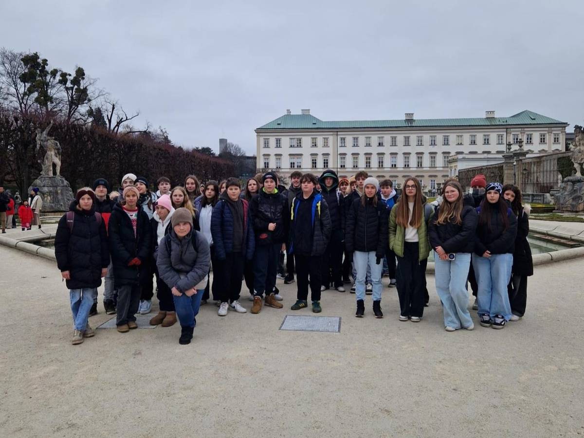 V rámci výuky německého jazyka vyrazili žáci do rakouského Salzburgu...