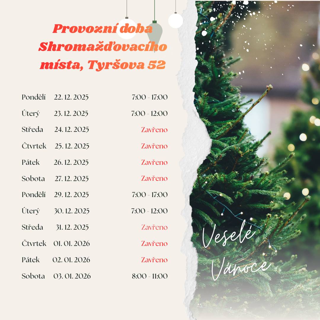 Předáváme informace viz přiložený leták. Hezký den.