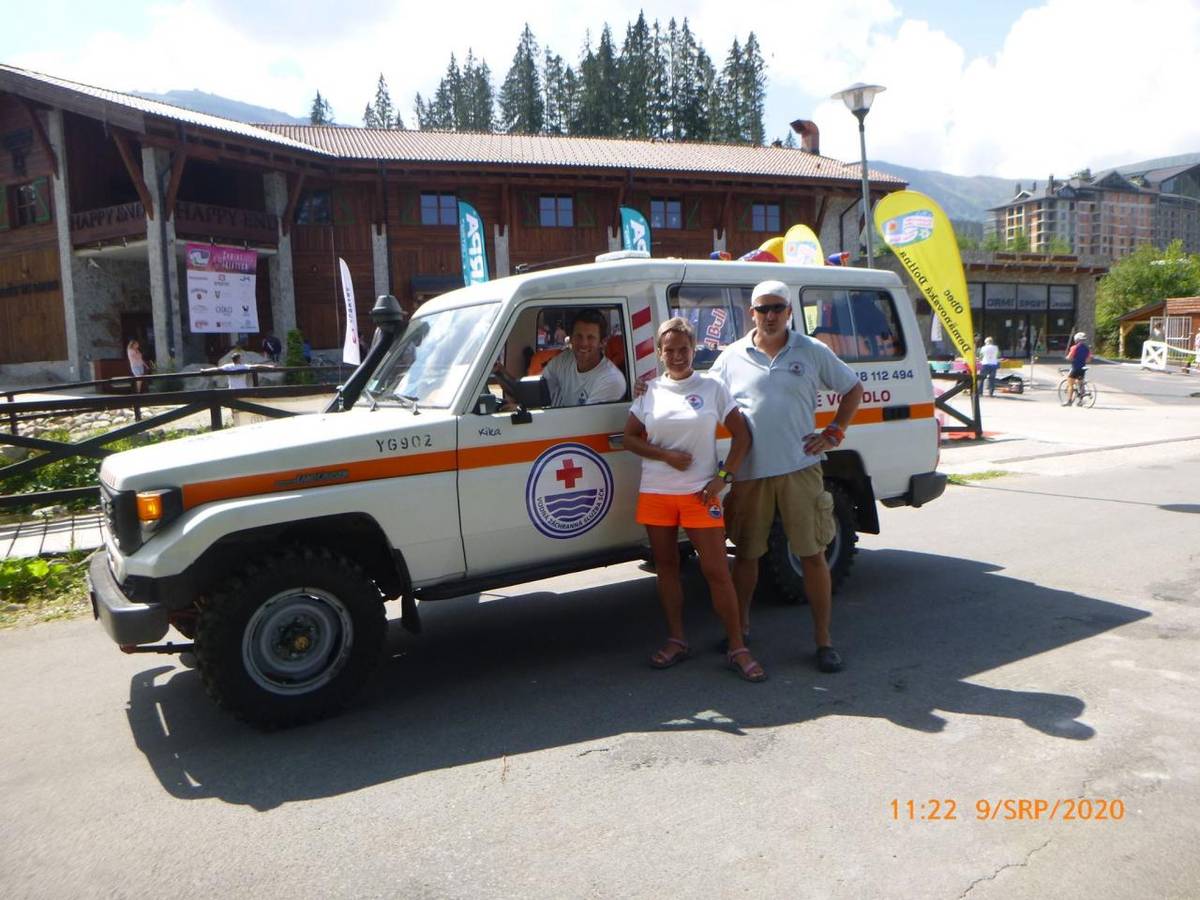 V nedeľu 9. augusta 2020 sme zabezpečovali plaveckú časť  štvrtého ročníka  podujatia "Sprint triatlon Jasná 2020", na ktorom štartovalo viac ako 70 pretekárov. Okrem jedného malého ošetrenia prebehla plavecká časť preteku bez problémov.