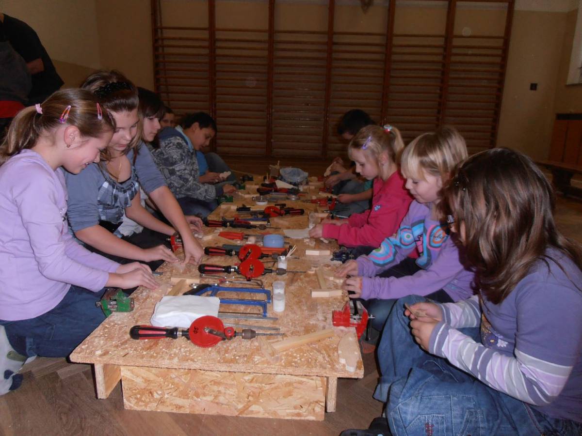 Dílna se dřevem „Dřevíčka“ 10. ledna 2012