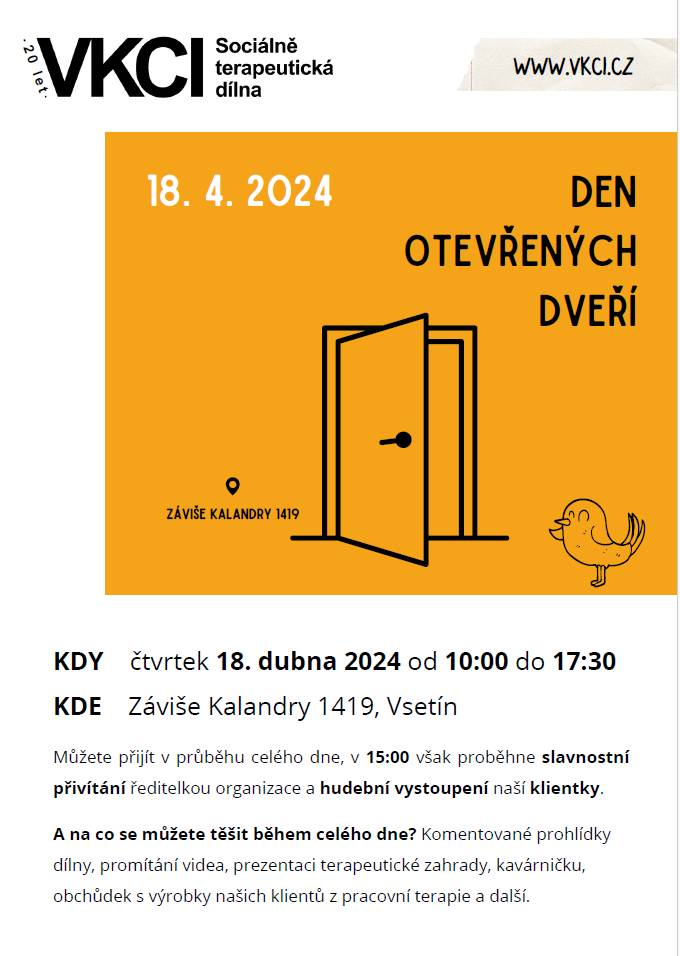 VKCI - den otevřených dveří
