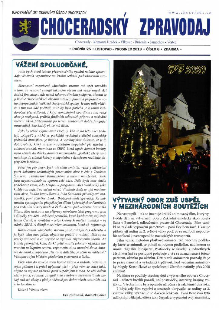 Listopad - Prosinec    Pro stažení dokumentu klikněte na odkaz v příloze