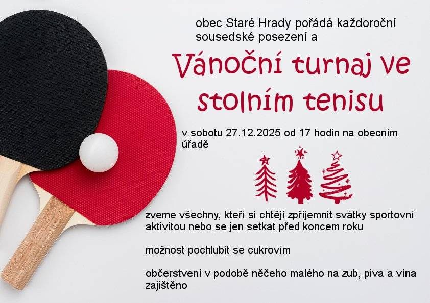 Pozvánka na sousedské posezení s trochou sportu