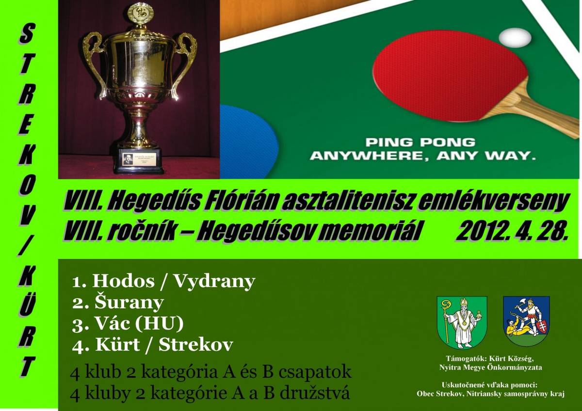 VIII. Hegedűsov Memoriál
