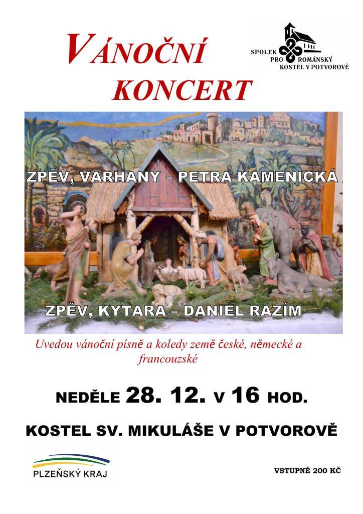 Vánoční koncert v Potvorově