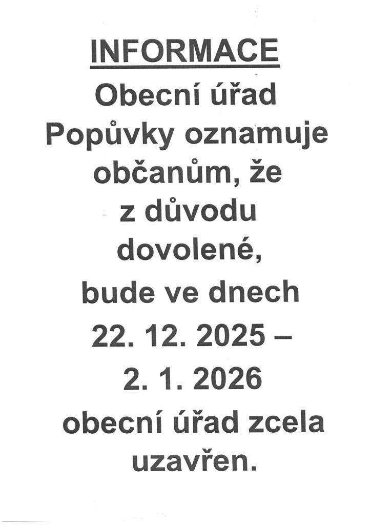 Změna úředních hodi