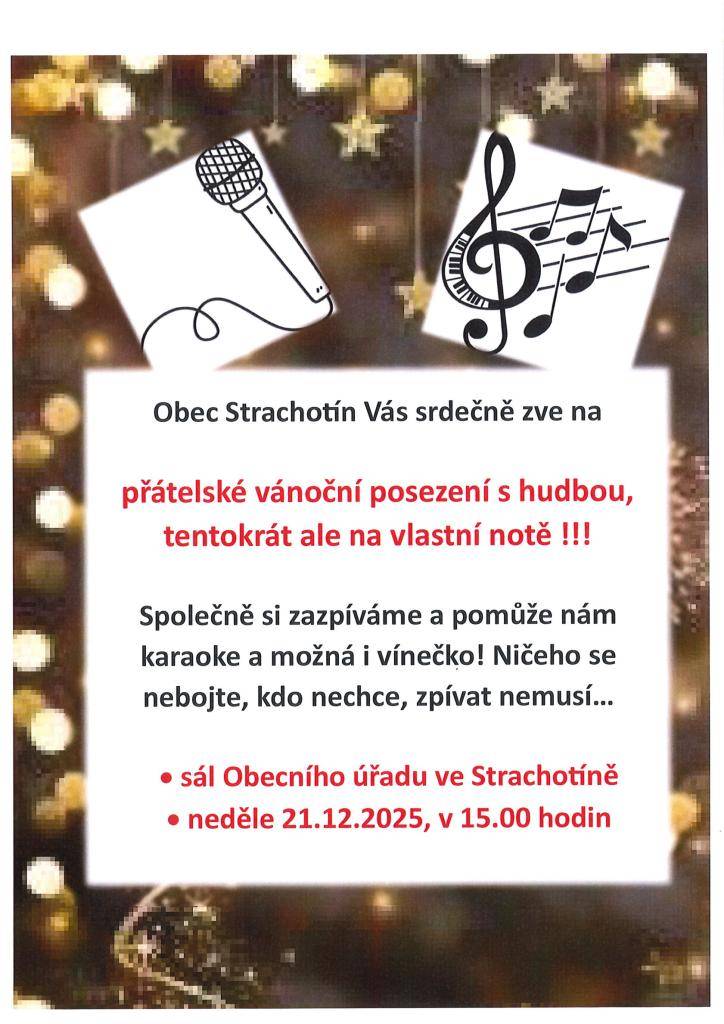 Pozvánka na 21.12.2025