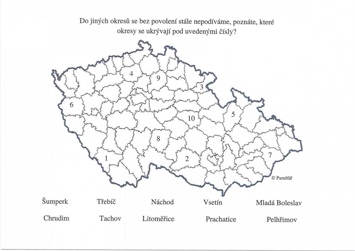 Pro všechny příznivce trénování paměti