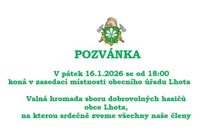 pozvánka