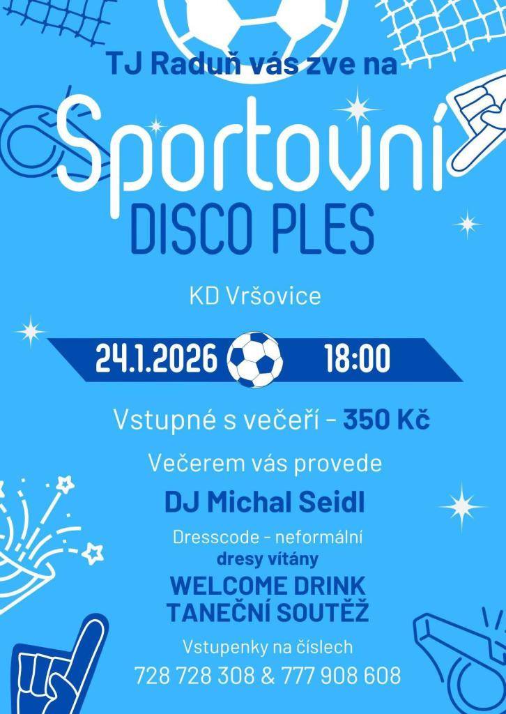 Sportovní disco ples