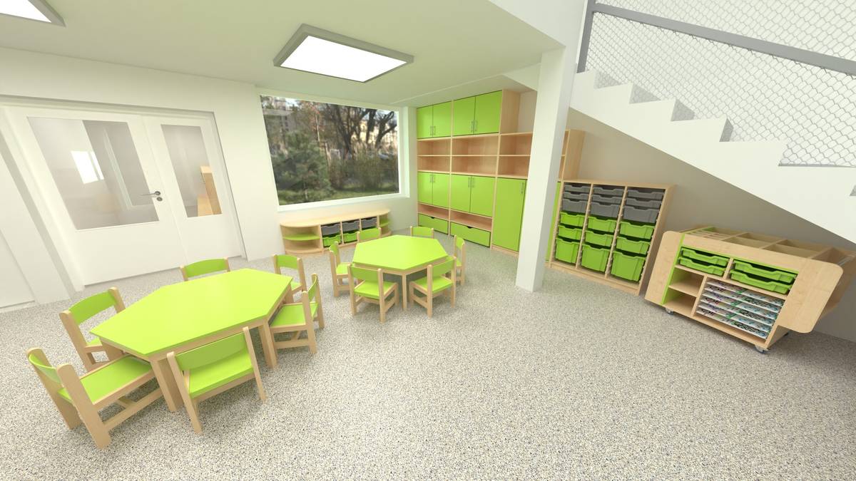 V příštím roce uvedeme do provozu dvě dětské skupiny a hledáme pro ně vhodné názvy. Jsou to dvě třídy pro 11 dětí v každé skupině postavené zrcadlově a laděné do zelené barvy.  Rádi se inspirujeme vašemi návrhy.  https://www.munipolis.cz/app/anketa/uGRCgz31