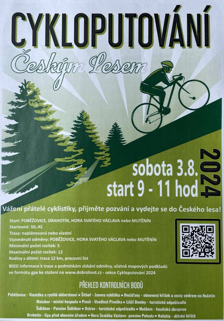 Cykloputování Českým lesem