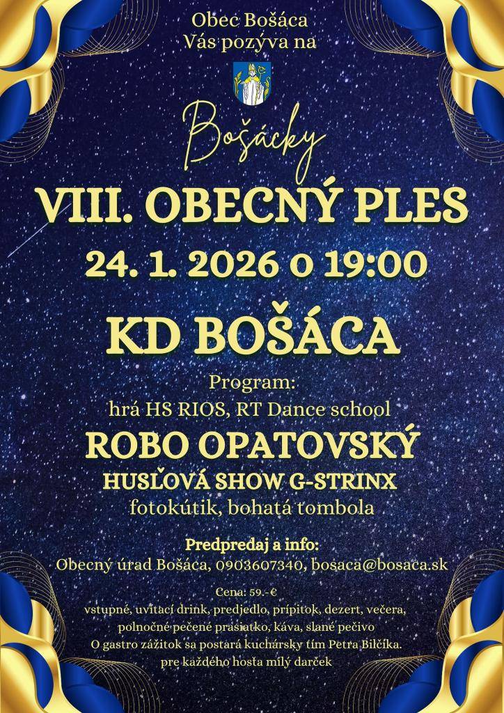 Bošácky VIII. Obecný Ples