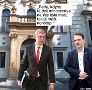 TMBK: Dvojministru Macinkovi nabízejí pomoc z ANO