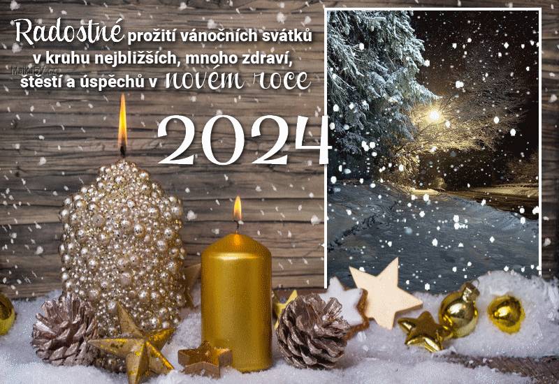 Vážená  paní,  vážený pane,  dovoluji  si  Vám popřát, aby čarovná atmosféra Vánoc přetrvala a úspěchy příštího roku ať předstihnou roky minulé, Vánoce plné štědrosti, pohody, lásky, klidu, v novém roce hodně štěstí, zdraví, osobních a pracovních úspěchů.  za Obecní úřad Maršovice  Jiří Ouhrabka