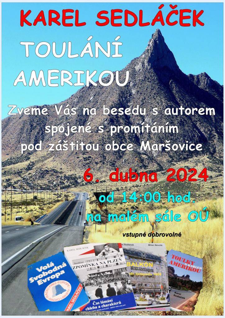 Karel Sedláček po  maturitě začínal jako  nejmladší hlasatel plzeňského rozhlasu. Po studiu na UK zakotvil  v redakci Svobodného  slova a  po roce 1990 pracoval jako redaktor a hlasatel Svobodné  Evropy. Toulal se městy,pouštěmi, jeskyněmi, galeriemi a  navštívil 30x USA.