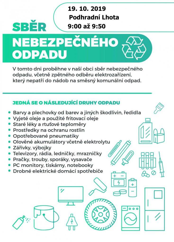 Sběr nebezpečného odpadu