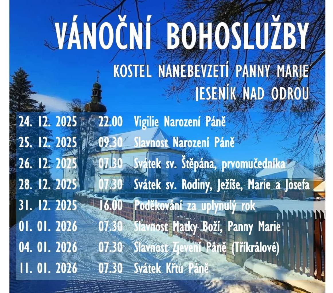Kostel Nanebevzetí Panny Marie v Jeseníku nad Odrou