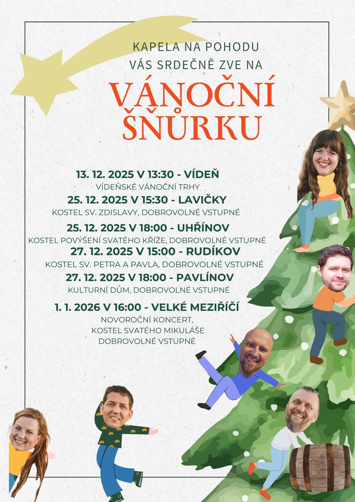 25.12.2025 v 18:00 hod v kostele v Uhřínově