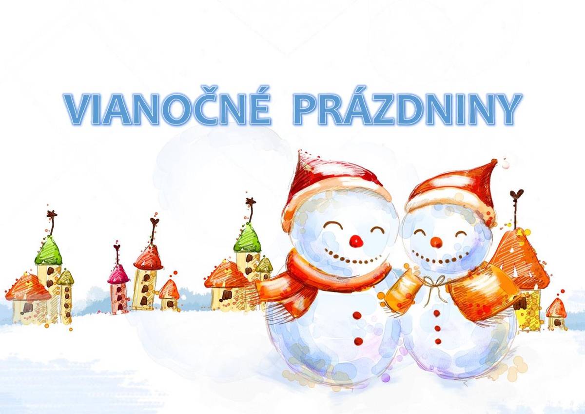 Oznamujeme rodičom detí, ktoré navštevujú MŠ Hencovce, že v čase vianočných prázdnin od 22.12.2025 (pondelok) do 07.01.2026 (streda), bude prevádzka MŠ POZASTAVENÁ!    Nástup detí do MŠ po prázdninách je 08.01.2026 (štvrtok) .    Prajeme pokojné a požehnané Vianočné sviatky.