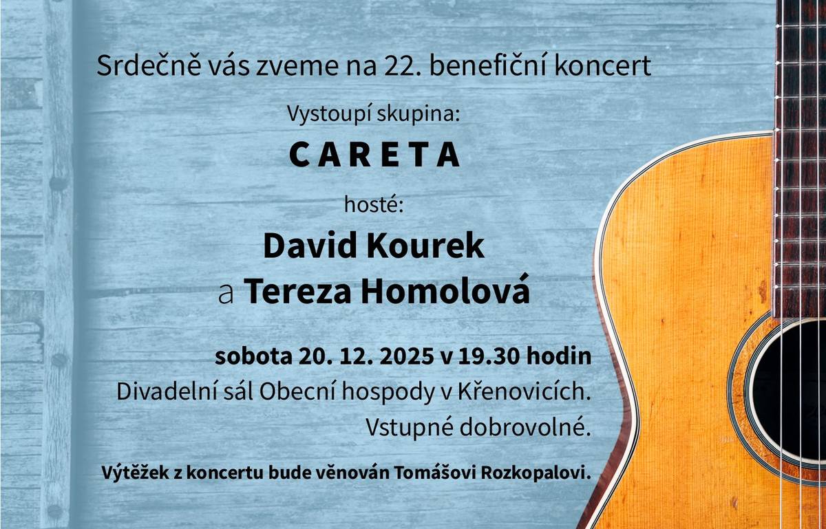 Skupina Careta srdečně zve.