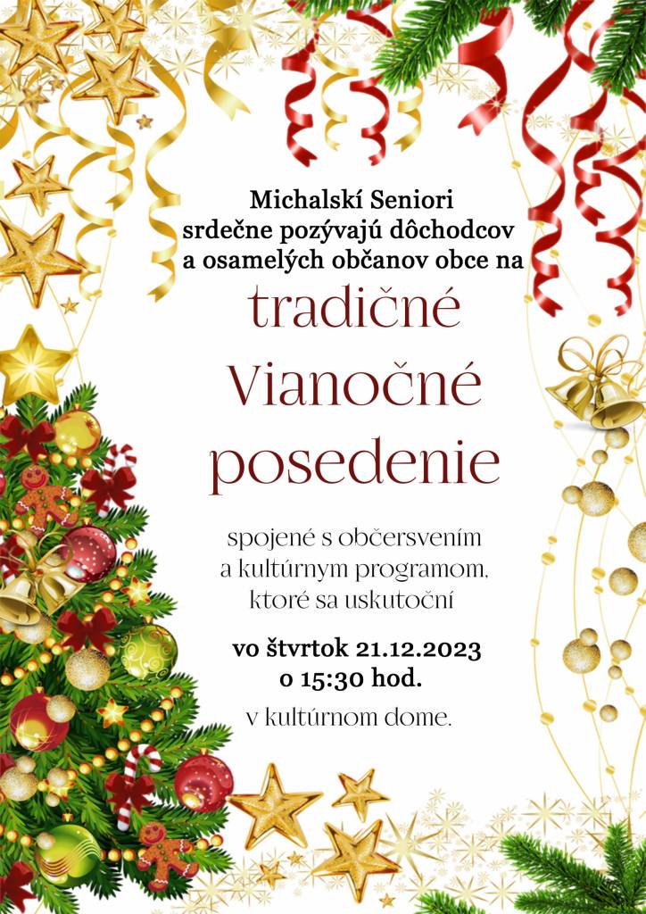 Vianočné posedenie