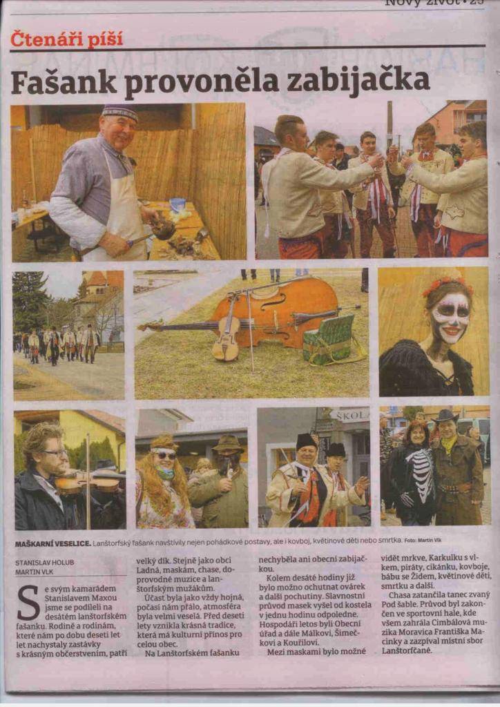 Fašank provoněla zabíjačka