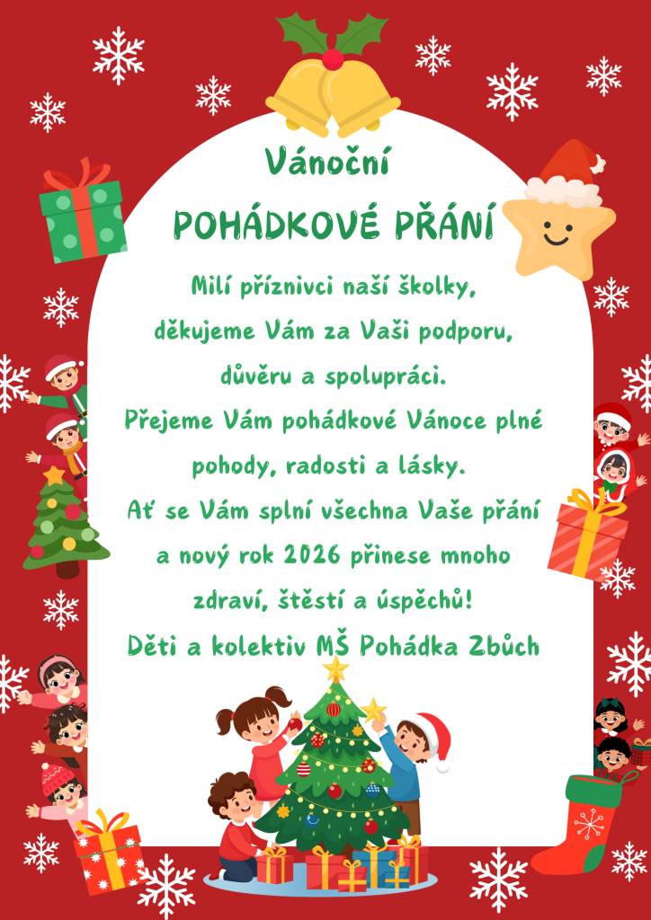 Vánoční pohádkové přání