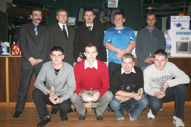 Najlepší športovci obce za rok 2008