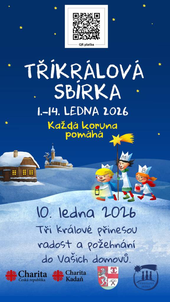 Také u nás v Loučné pod Klínovcem proběhne 10. ledna Tříkrálová sbírka, která pomáhá lidem v nouzi v našem regionu.