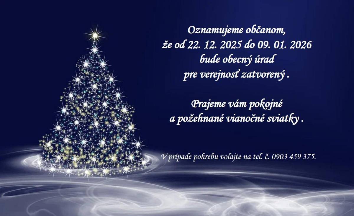 Prvý stránkový deň po sviatkoch bude 12.01.2026.