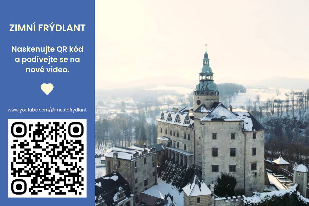 Město má v tomto čase své jedinečné kouzlo – hlavně díky lidem, kteří ho tvoří.  🎄 Čtvrtá adventní neděle je o klidu, blízkosti a sdílených chvílích. Přejeme vám krásné Vánoce a do roku 2026 hodně zdraví a radosti.  Frýdlant je místem, kde na vás záleží. 💙 Video najdete na Youtube města: https://www.youtube.com/watch?v=j2CmfZZ88KI  📹 Video z dílny FULLART studio