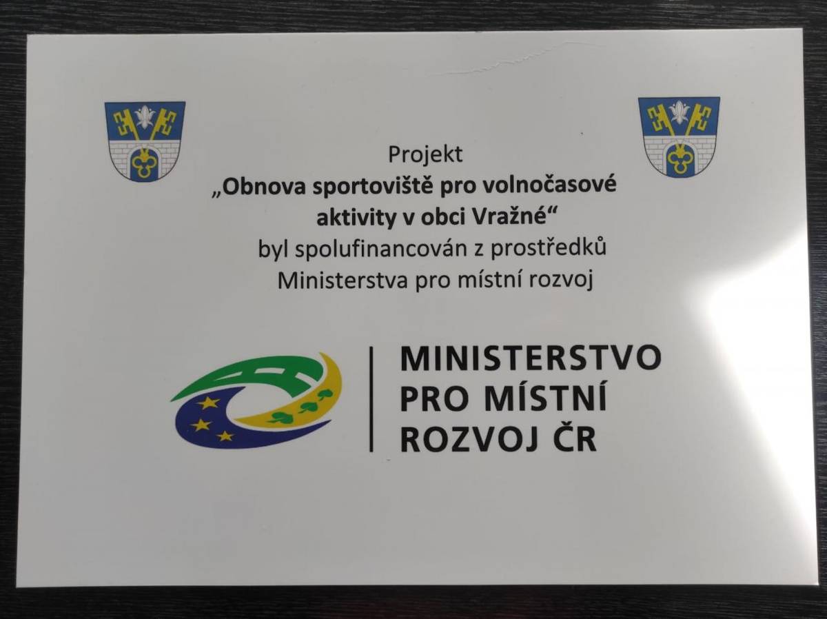Projekt byl spolufinancován z prostředků Ministerstva pro místní rozvoj. Dotace činila 1.075.920 Kč, celkové náklady 1.886.102,75 Kč. Realizace byla ukončena 30. června 2023.