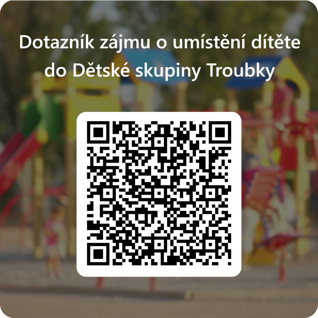 Dětská skupina Troubky otevře své dveře již v září 2026, zajímá nás váš názor.