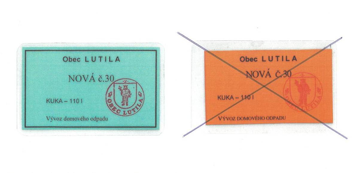 V roku 2026 bude platný na odvoz komunálneho odpadu modrý žetón.  Oranžový žetón je možné použiť naposledy pri vývoze komunálneho odpadu dňa 06.01.2026