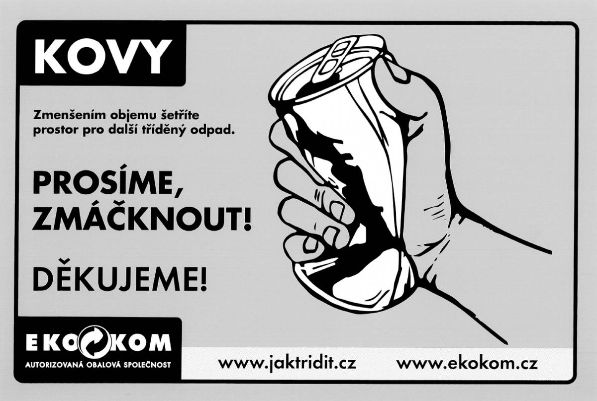 S účinností od 1.10.2020 je možné nově kovový odpad z vašich domácností ukládat do kontejnerů určených na PLAST. Společnost EKO-KOM zavádí více komoditní sběr kovových obalů společně s plasty. Třídící linka společnosti FCC Česká republika (zajišťují nám v současné době svoz odpadů z obce) tuto separaci umožňuje.