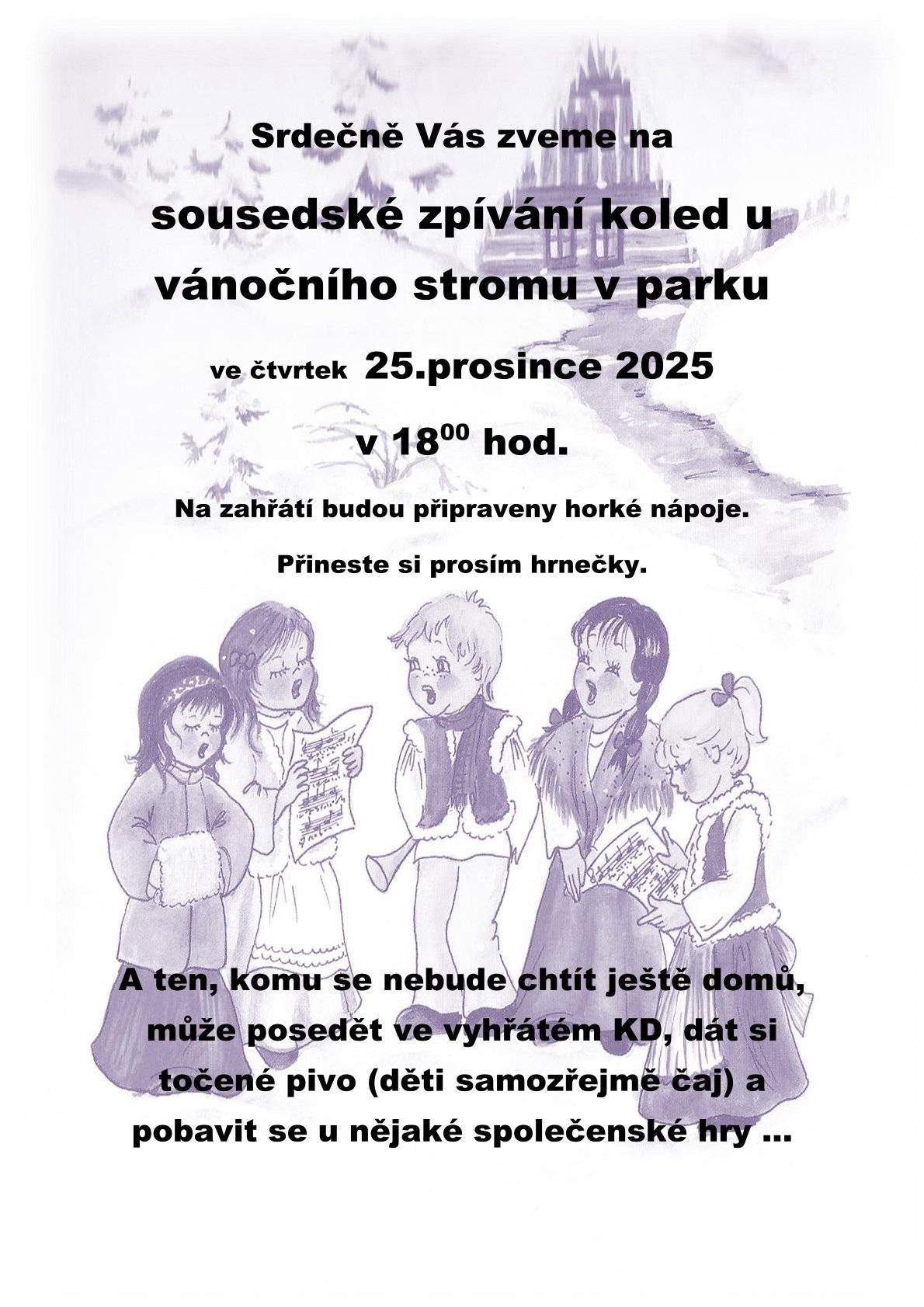 Dobrý den, níže Pozvánka