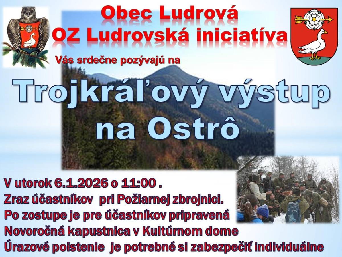 Trojkráľový výstup na Ostrô