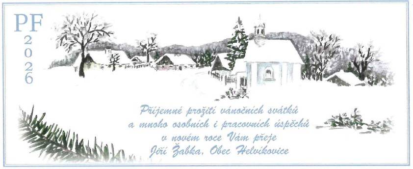 Přejeme Vám klidné a radostné prožití vánočních svátků a do nového roku 2026 hodně zdraví, štěstí, osobních i pracovních úspěchů.