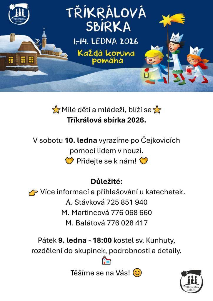 Kdy: sobota 10.1.2026